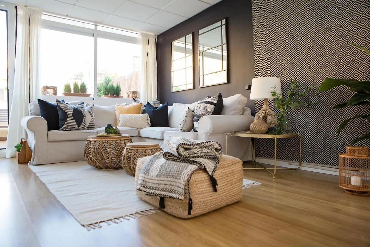 Sol Y Malaga - Designer Duplex Con Terraza Y Parking Daire
